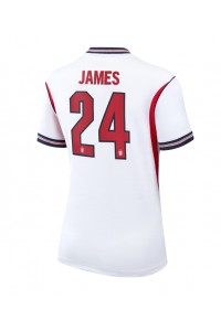 Englanti Reece James #24 Jalkapallovaatteet Naisten Kotipaita MM-kisat 2026 Lyhythihainen